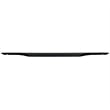 Modern Aluminum Thin Metal Black Pull Handle - Single
