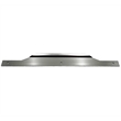 Modern Aluminum Thin Metal Brushed Pull Single Handle in Nickel