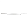 Modern Aluminum Thin Metal Brushed Pull Single Handle in Nickel