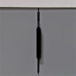Set of 3 Modern Aluminum Thin Metal Black Pull Handles