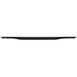 Set of 5 Modern Aluminum Thin Metal Black Pull Handles
