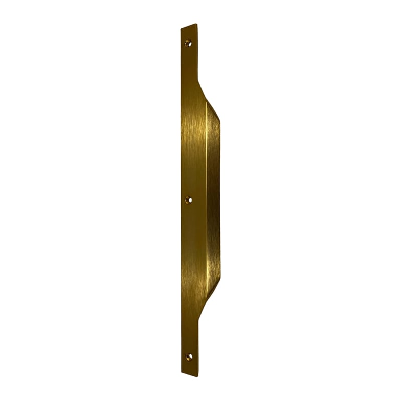 Set of 5 Modern Aluminum Thin Metal Gold Pull Handles