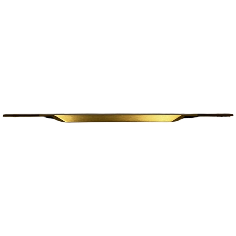 Set of 5 Modern Aluminum Thin Metal Gold Pull Handles