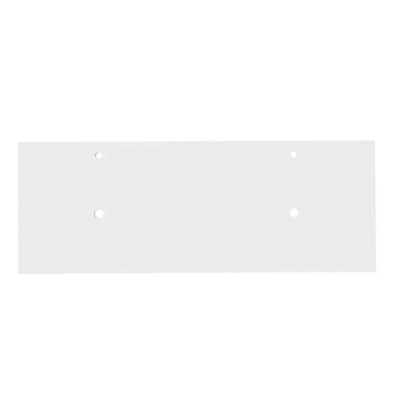 60 Inch Wide White Bathroom Solid Surface Stone Countertop For Sink