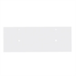 60 Inch Wide White Bathroom Solid Surface Stone Countertop For Sink