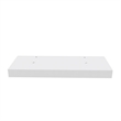 60 Inch Wide White Bathroom Solid Surface Stone Countertop For Sink