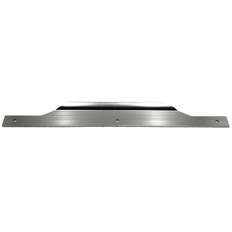 Set of 10 Modern Aluminum Thin Metal Black Pull Handles in Nickel