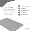 Modern Diatomite Quick-Dry Stone 34x21