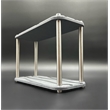 LuxeStone Two Layer Diatomite Bath and Kitchen Drying Organizer&Storage Tray