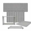 5-Piece LuxeStone Diatomite Kitchen Set -  XL + Medium Mats with Accessories