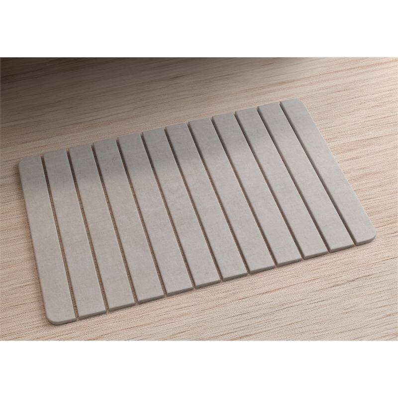 5-Piece LuxeStone Diatomite Kitchen Set -  XL + Medium Mats with Accessories