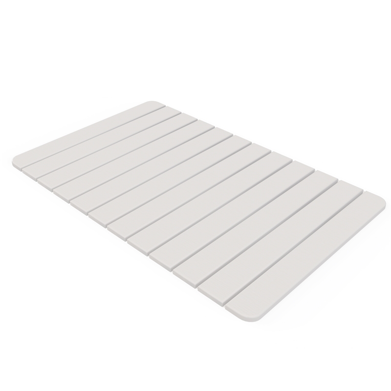 Diatomite stone Water Absorbing NaturalWhite Under Sink Mat-Protect your Cabinet