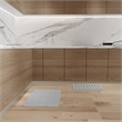 Diatomite Quick-Dry Water-Absorbing Kitchen Mat Sets - Large + Medium Gray Mats