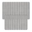 Diatomite Quick-Dry Water-Absorbing Kitchen Mat Sets - Large + Medium Gray Mats