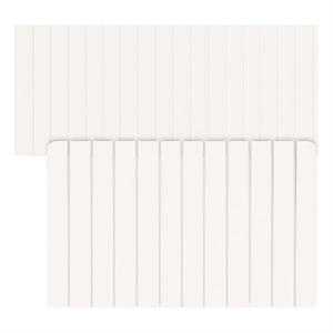 Diatomite Quick-Dry Water-Absorbing Kitchen Mat Sets-XLarge+Medium Natural White