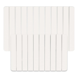 Diatomite Quick-Dry Water-Absorbing Kitchen Mat Sets-Large+Medium Natural  White