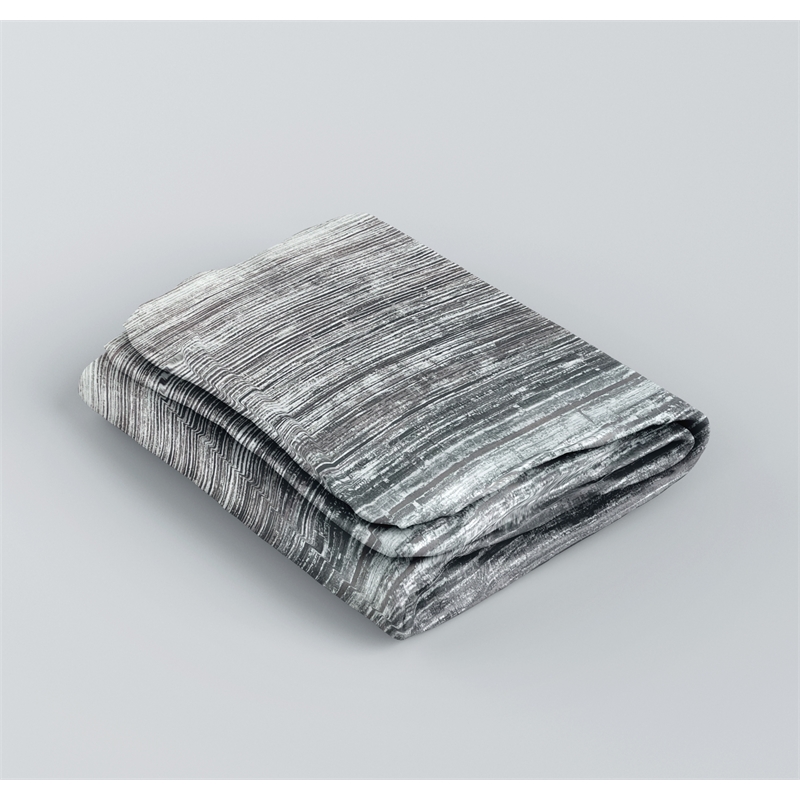 Morden Nomad Brown Faux Marble Polyester Gradient Shower Curtain - 72