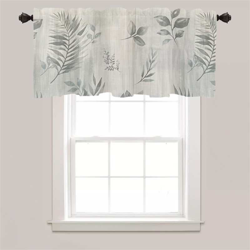 Rothbury Green Leaf Printed Fabric Waterproof  Shower Curtain - 70