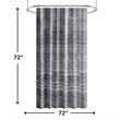 Nomad 100 persent Polyester Shower Curtain - 72