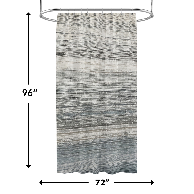 Nomad 100persent Polyester Shower Curtain - 72