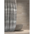 Morden Brown Magnolia Vine Fabric Shower Curtain - 72