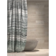Magnolia Vine Green Fabric Shower Curtain - 72