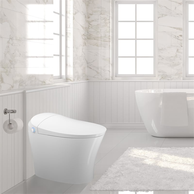 Atlantic White Smart Toilet - Redefining Luxury&Comfort and Innovation