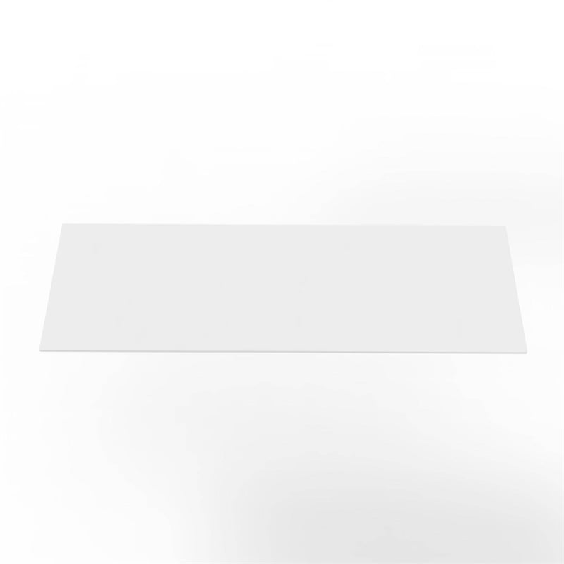 Morden 60 Inch Wide Solid Surface White Countertop