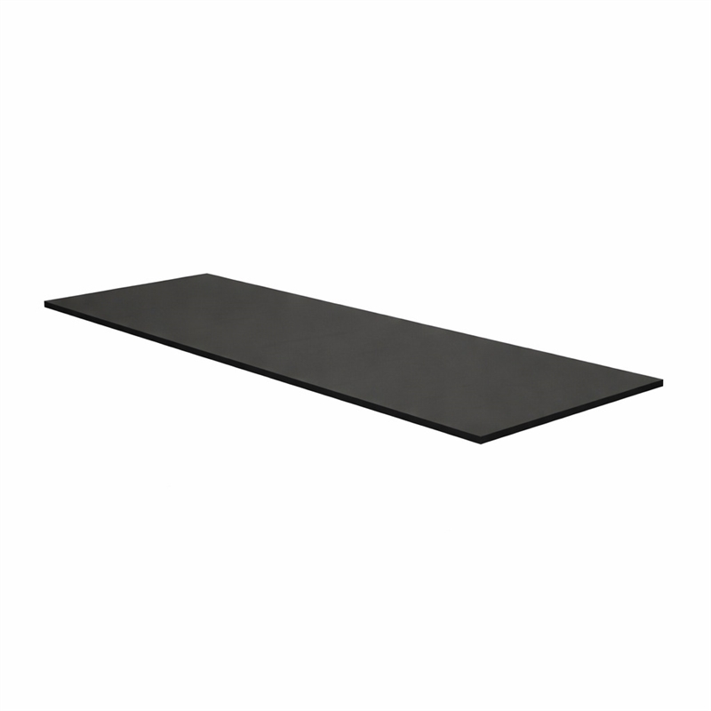 Morden 60 Inch Wide Solid Surface Black Countertop