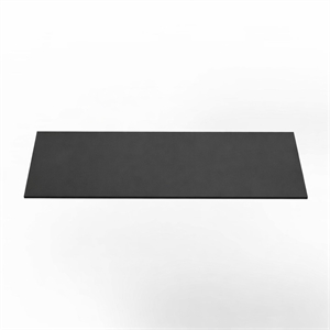 Morden 60 Inch Wide Solid Surface Black Countertop