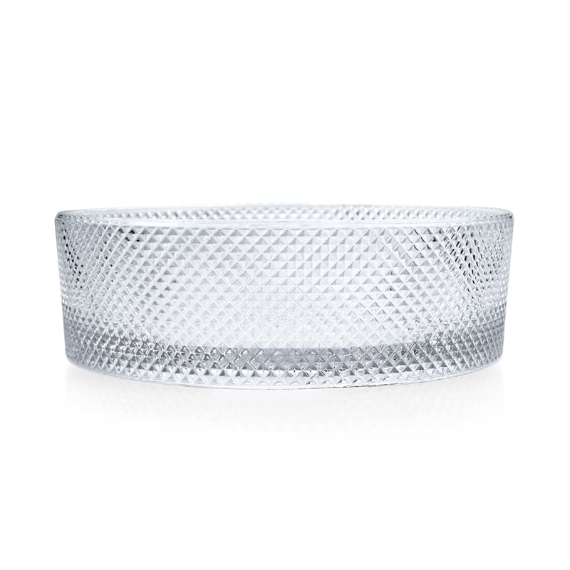 Glacier Round Glass Vessel Bathroom Sink 14