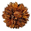 Brown Green Preserved Botanical Topiary Balls Decorative Bowl Filler Set of 6