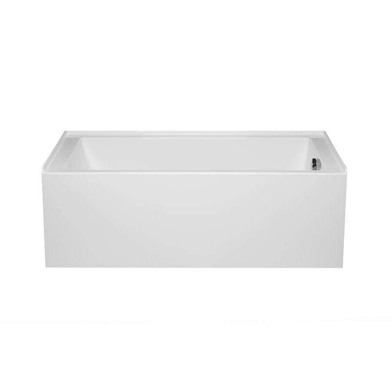 Malibu Home Driftwood ADA RH Rectangle Soaking Bathtub 60