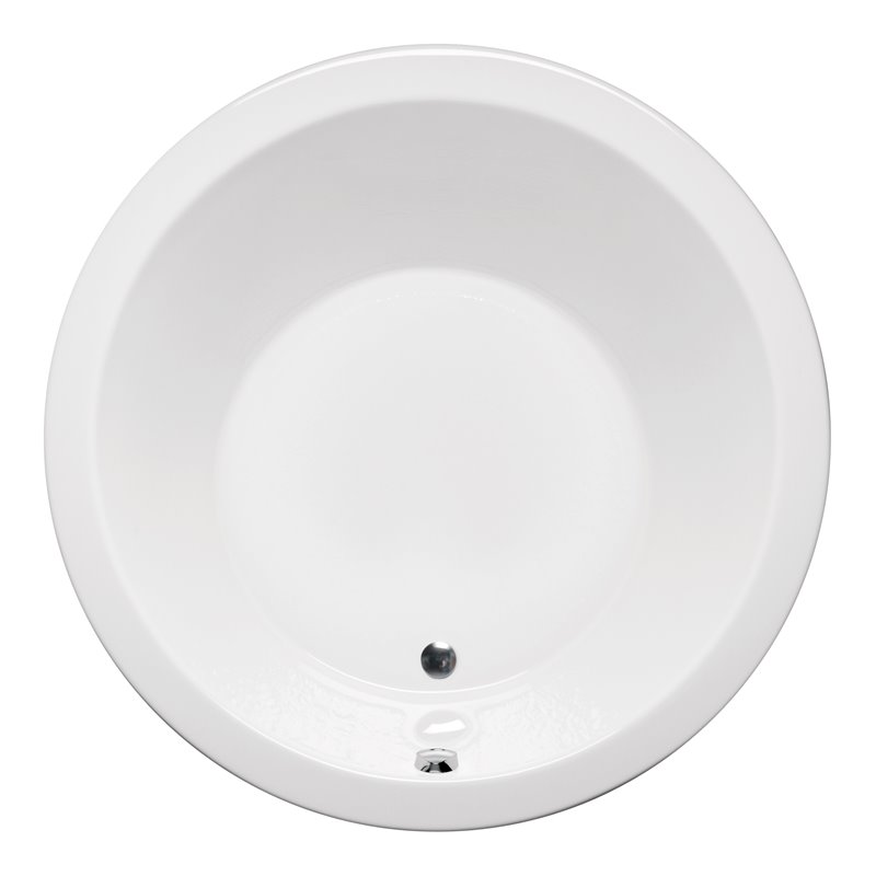 Malibu Home Addis Whirlpool/Massaging Air Jet Bathtub 60