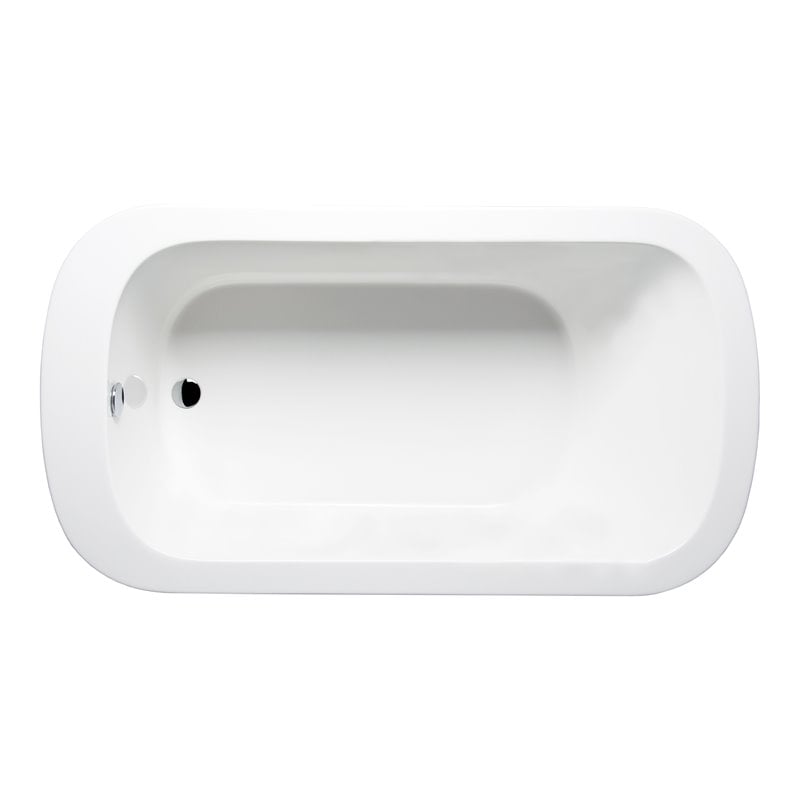 Malibu Home Portstewart Rectangle Soaking Bathtub 66