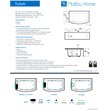 Malibu Home Tulum RH Rectangle Whirlpool Bathtub 60