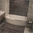 Malibu Home Tulum RH Rectangle Whirlpool Bathtub 60