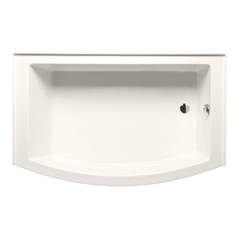 Malibu Home Tulum RH Rectangle Whirlpool Bathtub 60