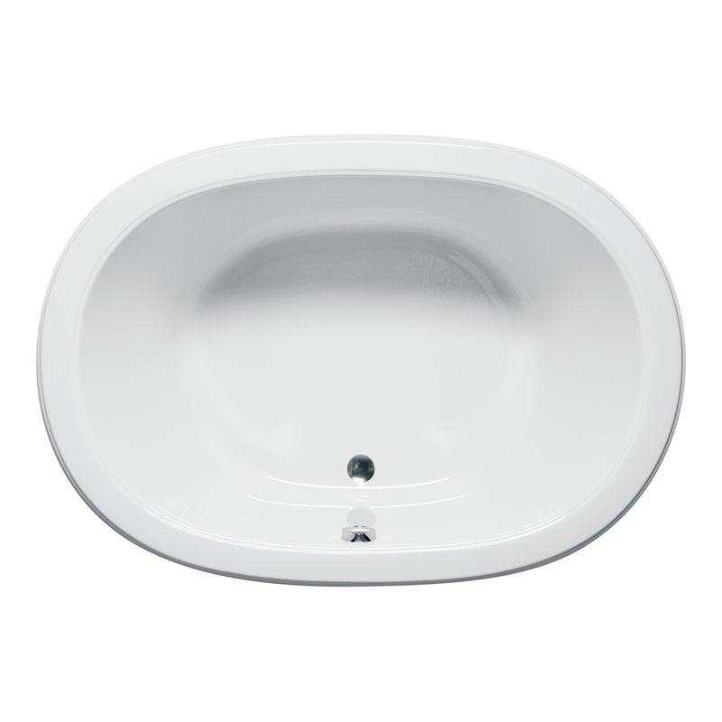 Malibu Home Waikki Oval Whirlpool Bathtub 72