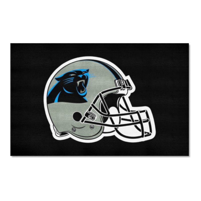 Fanmats Carolina Panthers Mascot Mat - Helmet