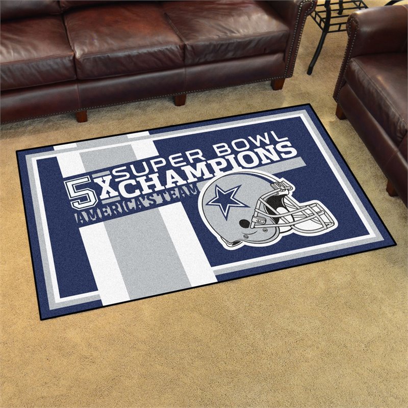 Fanmats Dallas Cowboys Mascot Mat - Helmet