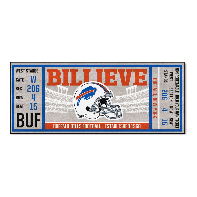 Fanmats Buffalo Bills Mascot Mat - Helmet