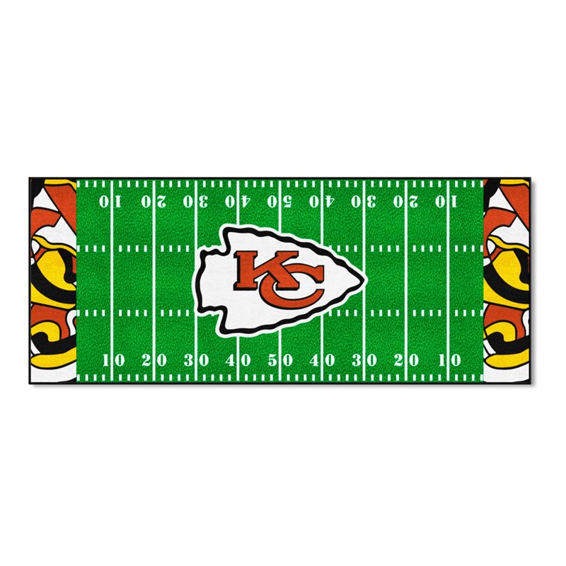 FANMATS Seattle Seahawks Football Field Runner