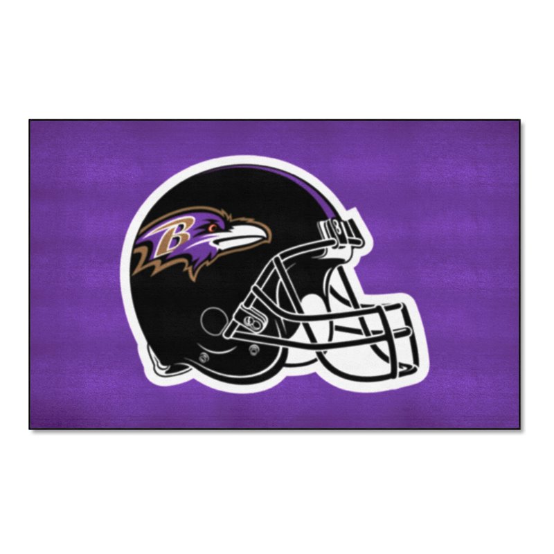 FANMATS Baltimore Ravens Mascot Mat - Helmet