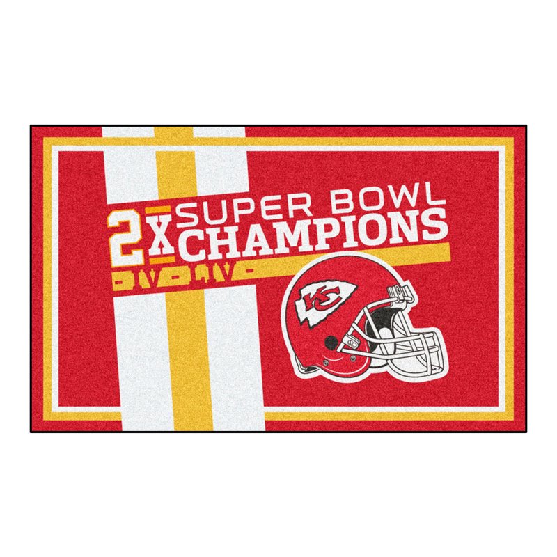 Kansas City Chiefs Super Bowl LIV Champs Helmet Pennant