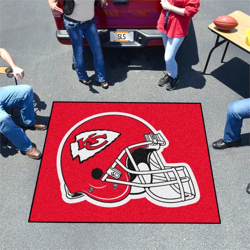 Fanmats Kansas City Chiefs Mascot Mat - Helmet