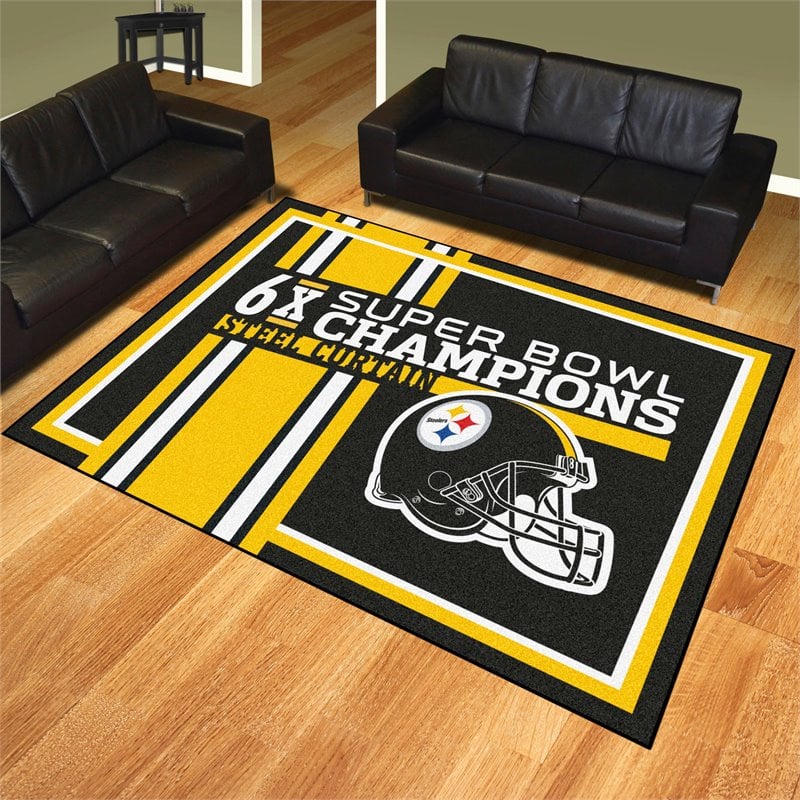 Fanmats Pittsburgh Steelers Mascot Mat - Helmet