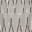 Eden Home Traditional Ceramic and Linen Table Lamp in White Patterned