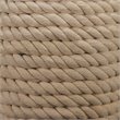 Eden Home 1-Light Coastal Fabric Table Lamp with Tapered Shade in White