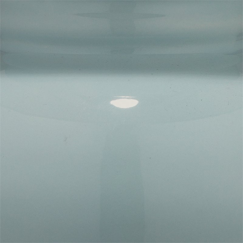 Eden Home Transitional Glass Table Lamp with Classic Shape in Blue